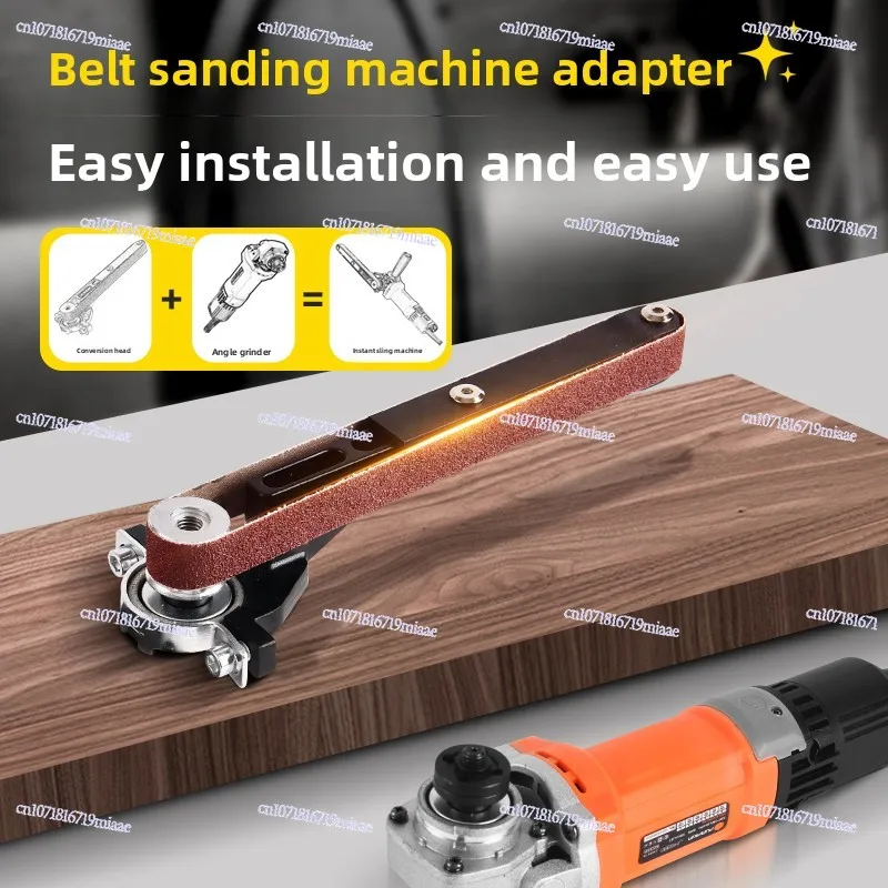 Small Angle Grinder To Belt Grinder Bracket Industrial Grade Grinding and Polishing Sandpaper Metal