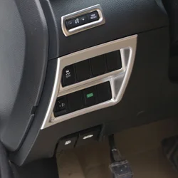 Car Headlight Switch Control Panel Trim Sticker for Nissan X-TRAIL Xtrail X Trail T32 2013-2020 Qashqai J11 2015-2020
