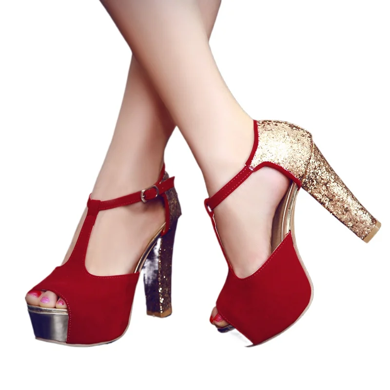 

Женские туфли-лодочки на высоком каблуке, размеры 34- 43