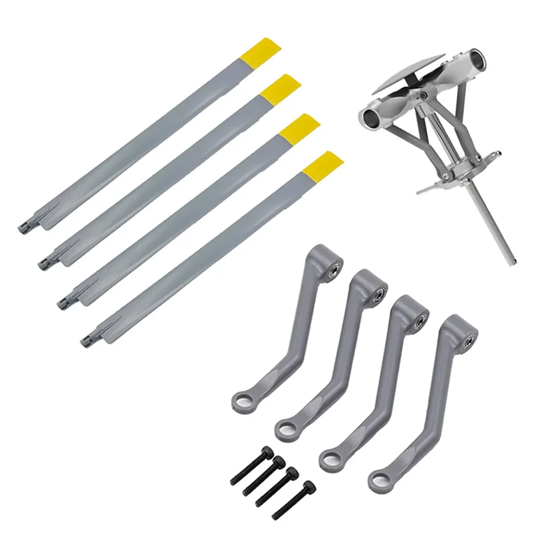 

BO-105 Scale RC Helicopter Kit CNC Main Rotor Blades & Head Assembly Precision Upgrade For Pro Drones RC Models