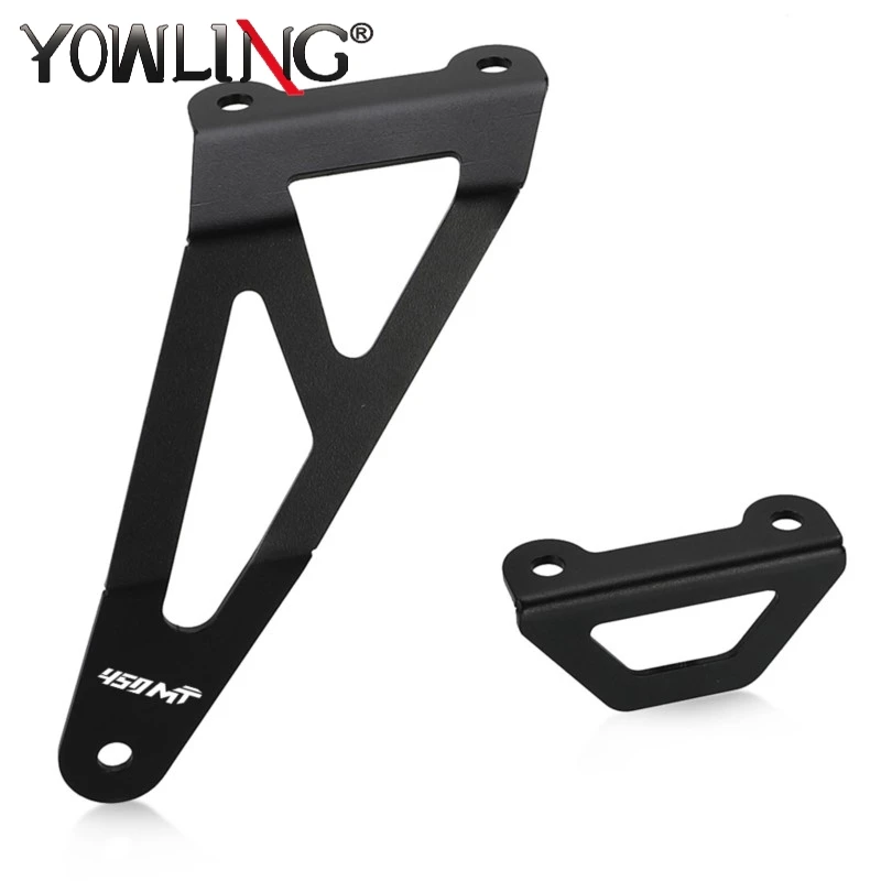 

450MT For MT450 IBEX 450 MT 2024 2025 2026 Rear Footrest Blanking Plate Exhaust Hanger Bracket Muffler Support Accessories