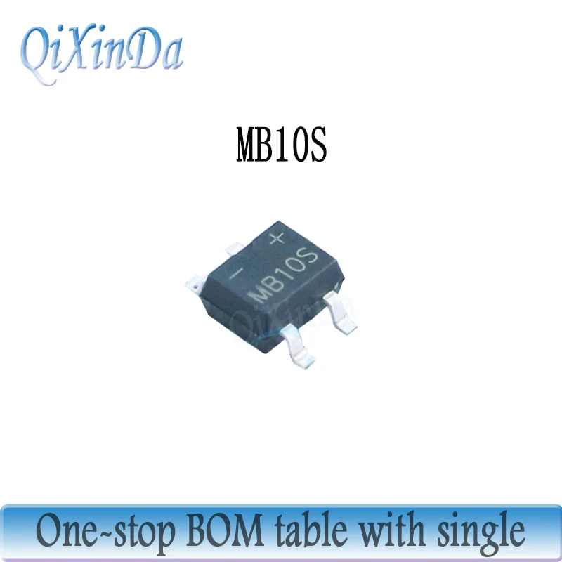 50PCS/LOT MB6S MB6F MB8S MB8F MB10S MB10F ABS10 ABS210 SOP-4 Diode Bridge Rectifier NEW