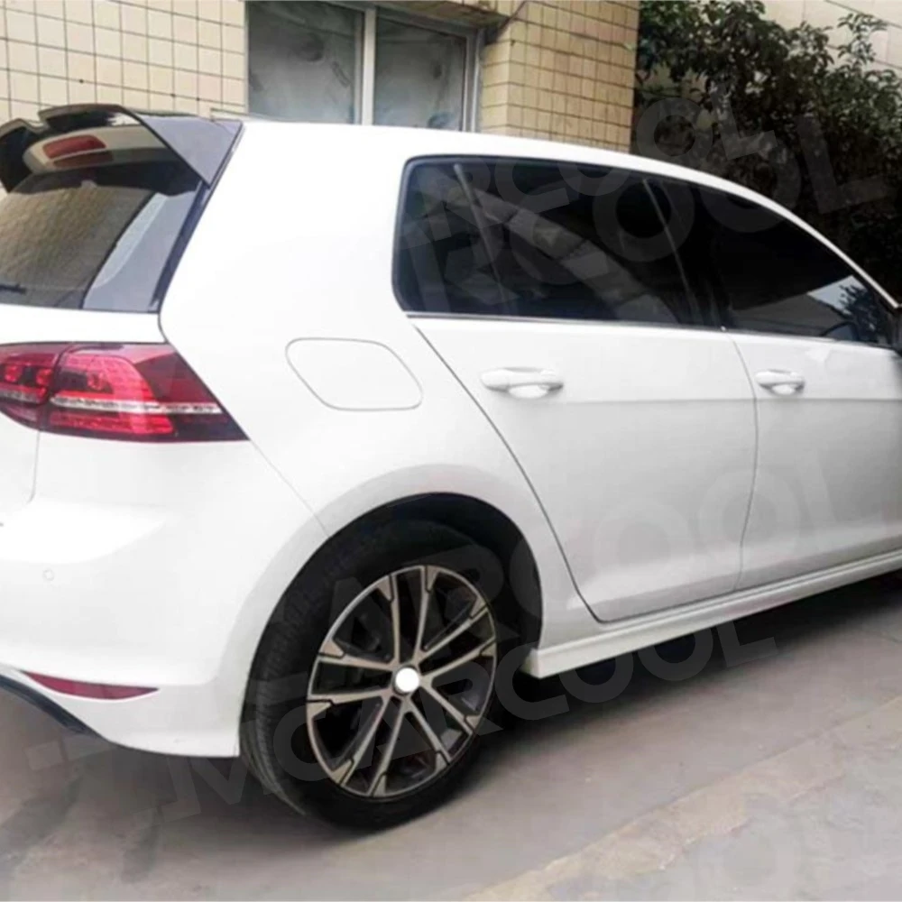 

Спойлер на крышку багажника JMCARCOOL ABS, глянцевый черный, для Volkswagen Golf 7 VII MK7 7.5 GTI R 2014-2019