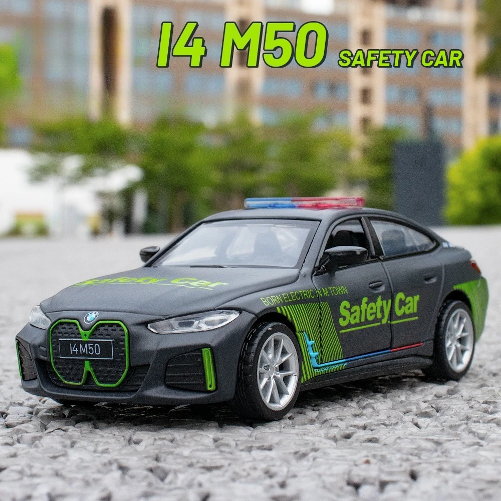 

1:34 I4 M50 Safety Car Alloy Model Ornament Toy Gift Diecast Alloy Car Model Collectible
