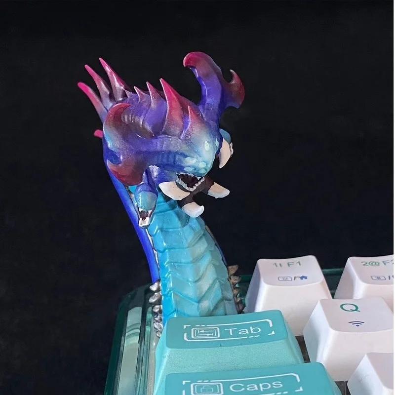 Lol Baron Nashor League Of Legends Game Theme 3d Sculpture Mechanical Keyboard E-Sports Night Demon Custom Customize Keycap