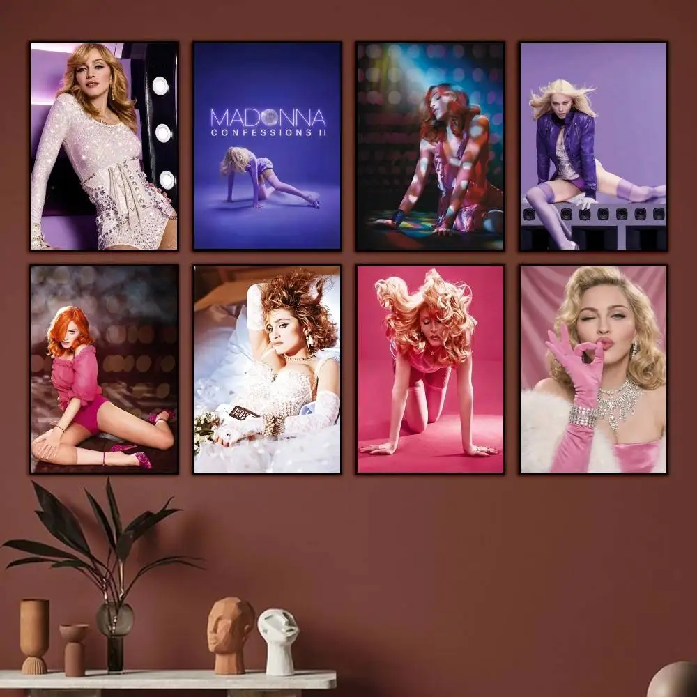 POP-Queen M-Madonna Confessions Poster Wall Art Print Decorative Mural Home Decor Gift Unframed Customizable