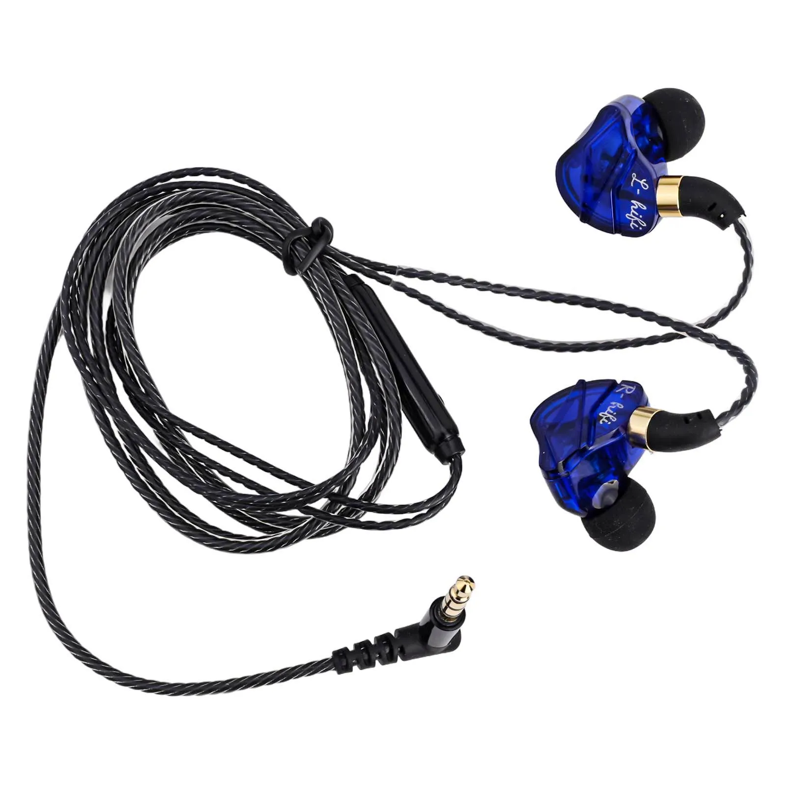 Vendas quentes em fones de ouvido tipo c porta baixo fio-controlado anti-queda estéreo alta fidelidade fones de ouvido frango comer jogo microfone headse