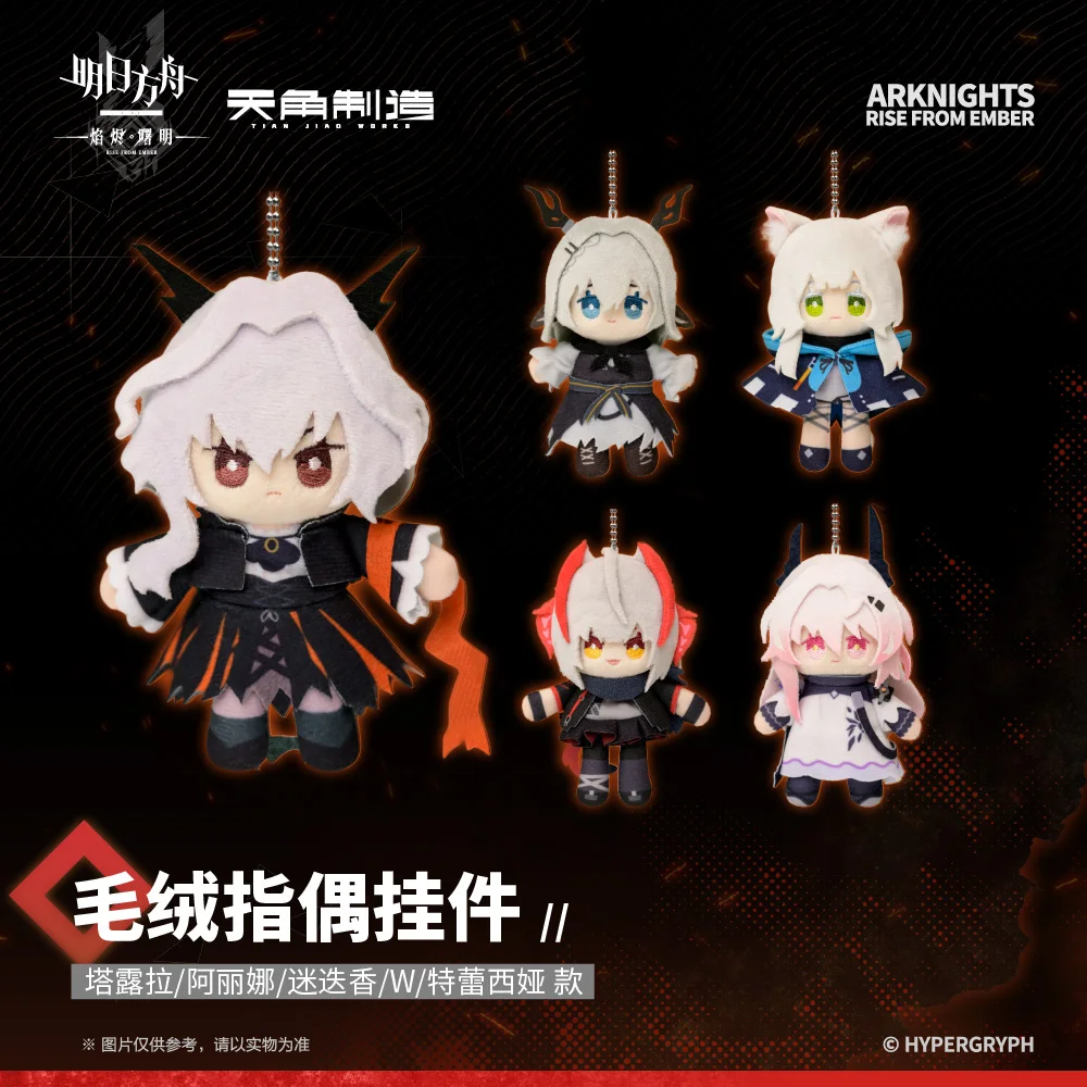 

Официальный Arknights Theresa Talulah Rosmontis Alina Косплей Аниме мультфильм 11 см фигурка Брелок Подвеска Хэллоуин Карнавал подарок