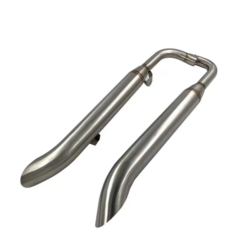 For Triumph BONNEVILLE Speedmaster Bobber 18-22 Straight-Through Sweeping Exhaust Pipe Motorcycle Performance Enhancement