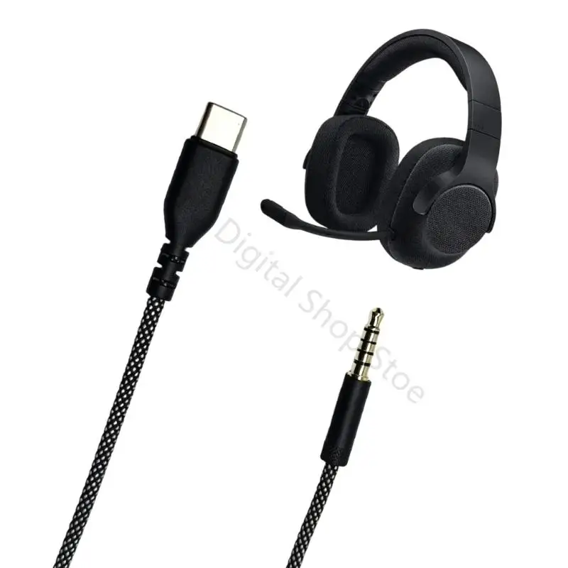 96BA USB C Headsets Ersatzkabel für G433 G233 GPROX GPROX2 Headsets 59,06 Zoll – Detail 10