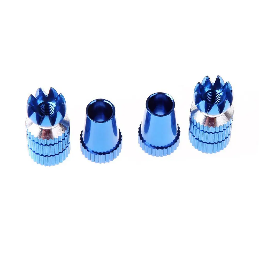One Pair 3Mm Blue Aluminum Transmitter Stick Caps M3 Size Anti-Slipping for Futaba Transmitter Stick Ends