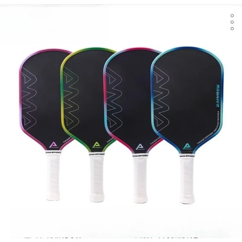 Set Pickleball Racket Carbon Fiber Racket Professional Competition