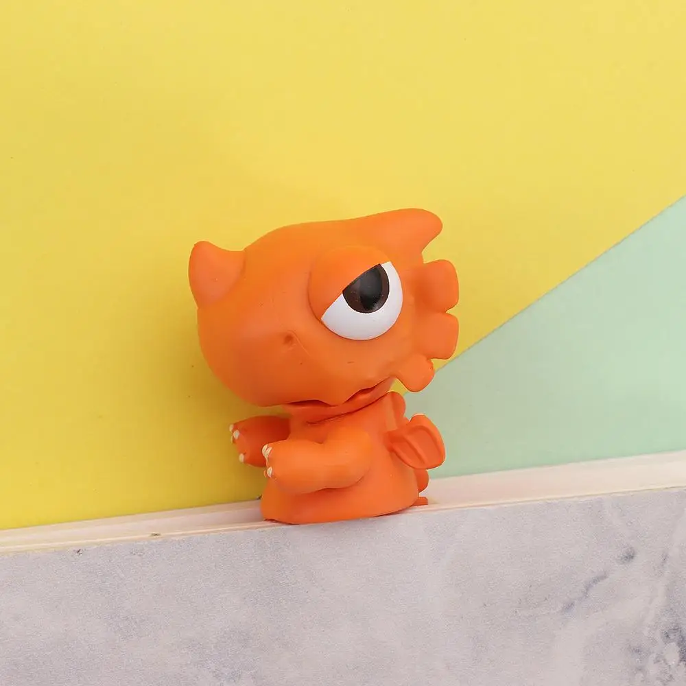 لطيف ستيريو 3D ديناصور الإشارات المرجعية البلاستيكية لطيف مضحك القرطاسية أحمق كتاب علامات الكرتون الحيوان الإشارات المرجعية #5