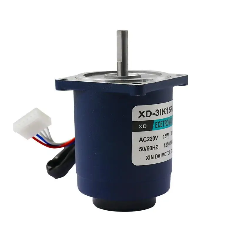 3IK15RA-C 220V AC motor 15W speed motor 1250rpm/1400rpm High speed motor small motor with speed governor