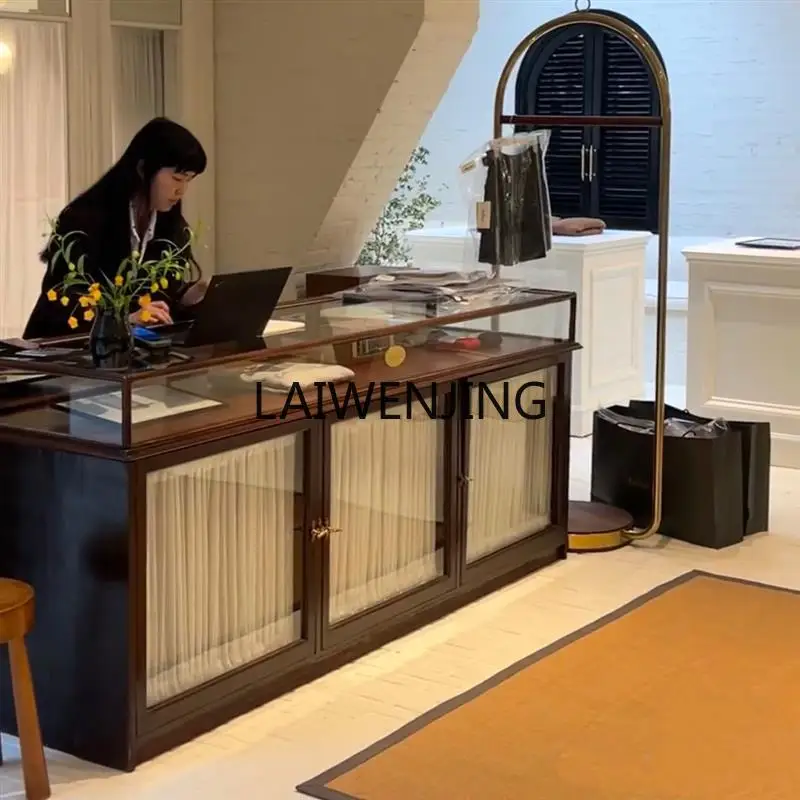 HLZ Nakajima cabinet checkout page Women's clothing store display Locker jewelry store display Nakajima Taiwan