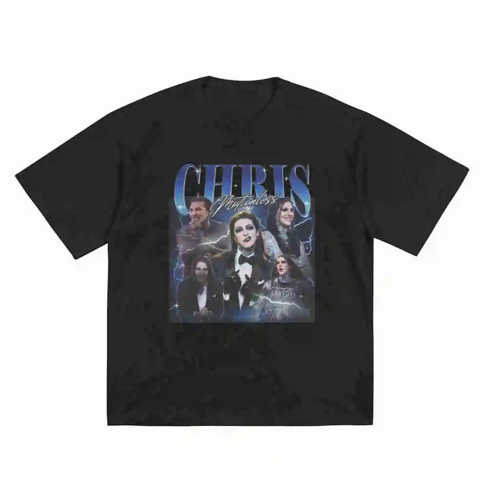 Chris Motionless Vintage 90s Short Sleeve Tee 100% Cotton T-Shirt