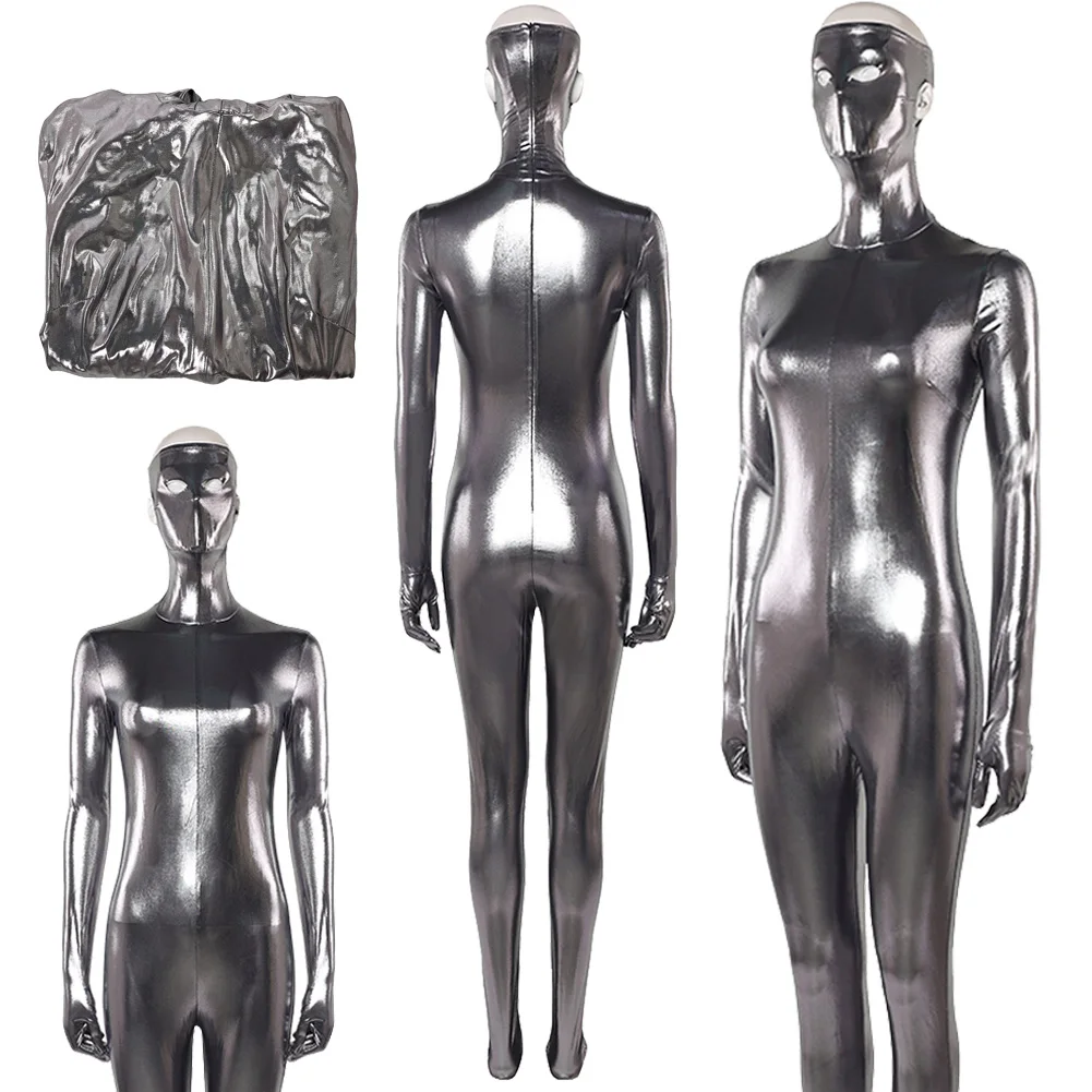 

Women Shalla Bal Cosplay Leather Jumpsuit Costume 2025 Movie 4 Pieces Fantastic Disguise Roleplay Bodysuits Outfits Halloween