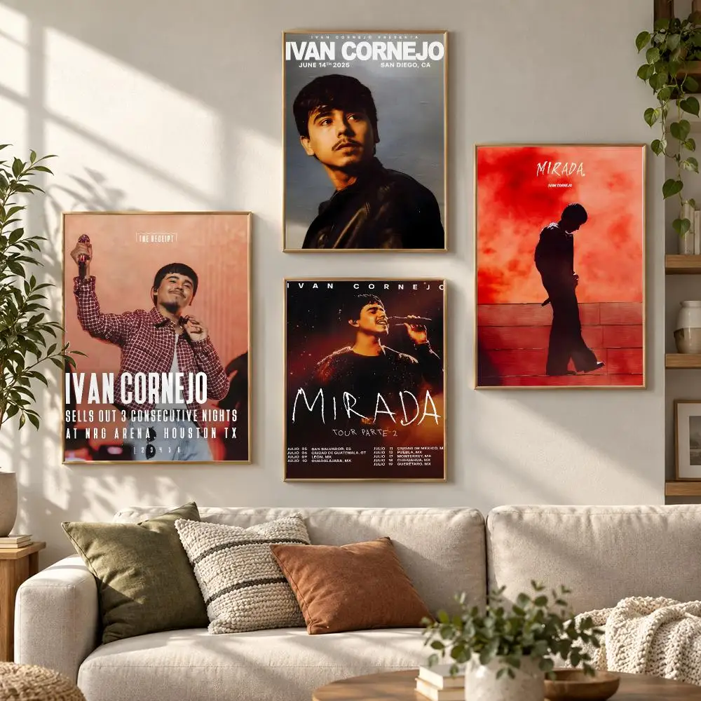Singer I-ivan Cornejo Poster HD Waterproof Aesthetic Wall For Home Decor Trendy Durable Easy To Apply Art