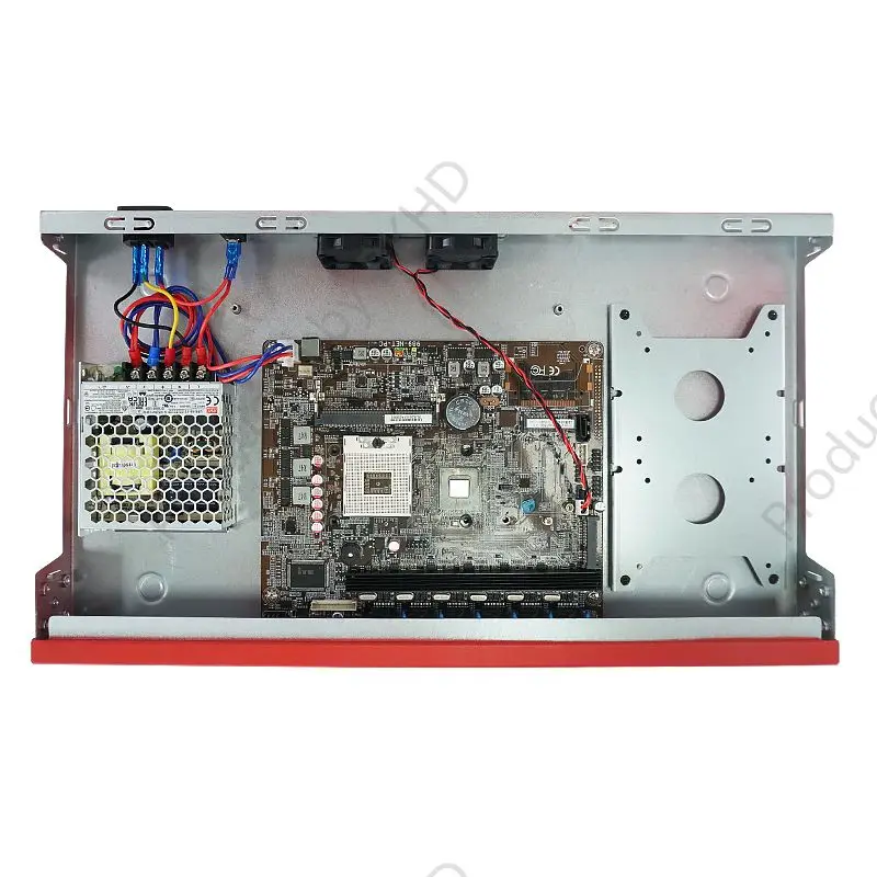 Imagem -04 - Ikuaios-dispositivo de Rede Rackmount Vermelho Ivy Bridge Intel Core i3 i5 i7 6x1g 2.5g Compatível com Pfsense Mikrotik Vyos 989 6l