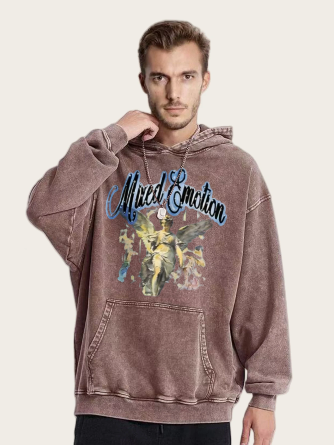 

Мужская христианская одежда, винтажная хлопковая стираная толстовка, мужская летняя одежда, модная уличная одежда с графическим рисунком, толстовки