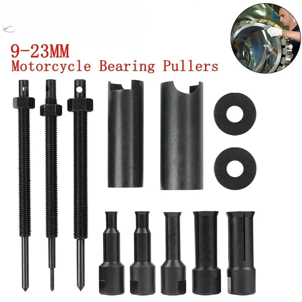 

9-23mm Motorcycle Bearing Pullers Bicycle Inner Bearing Extractor Hand Repairing Tools Wheel Gear Remover Pulling Extractor