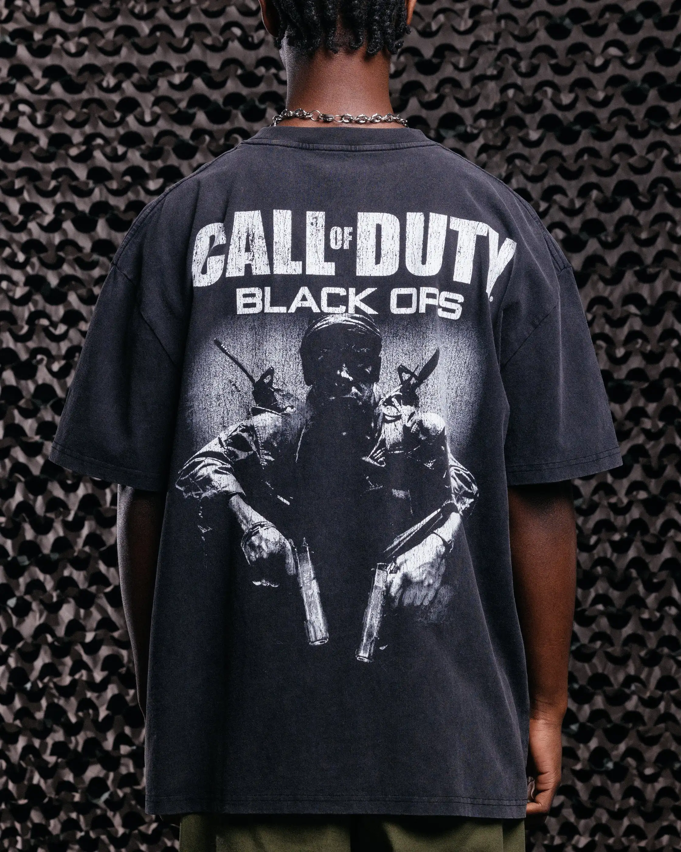 Call of Duty Black Ops Vintage Graphic T-Shirt Cotton Men Women Streetwear Tee