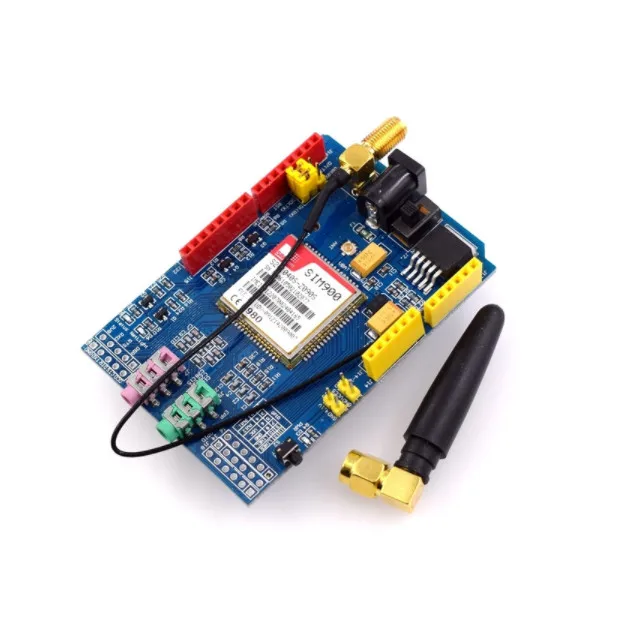 Комплект удлинителя данных SIM900 V4.0, беспроводной модуль расширения данных GPRS/GSM/SMS, макетная плата, четырехдиапазонный модуль для Arduino, совместим с C84