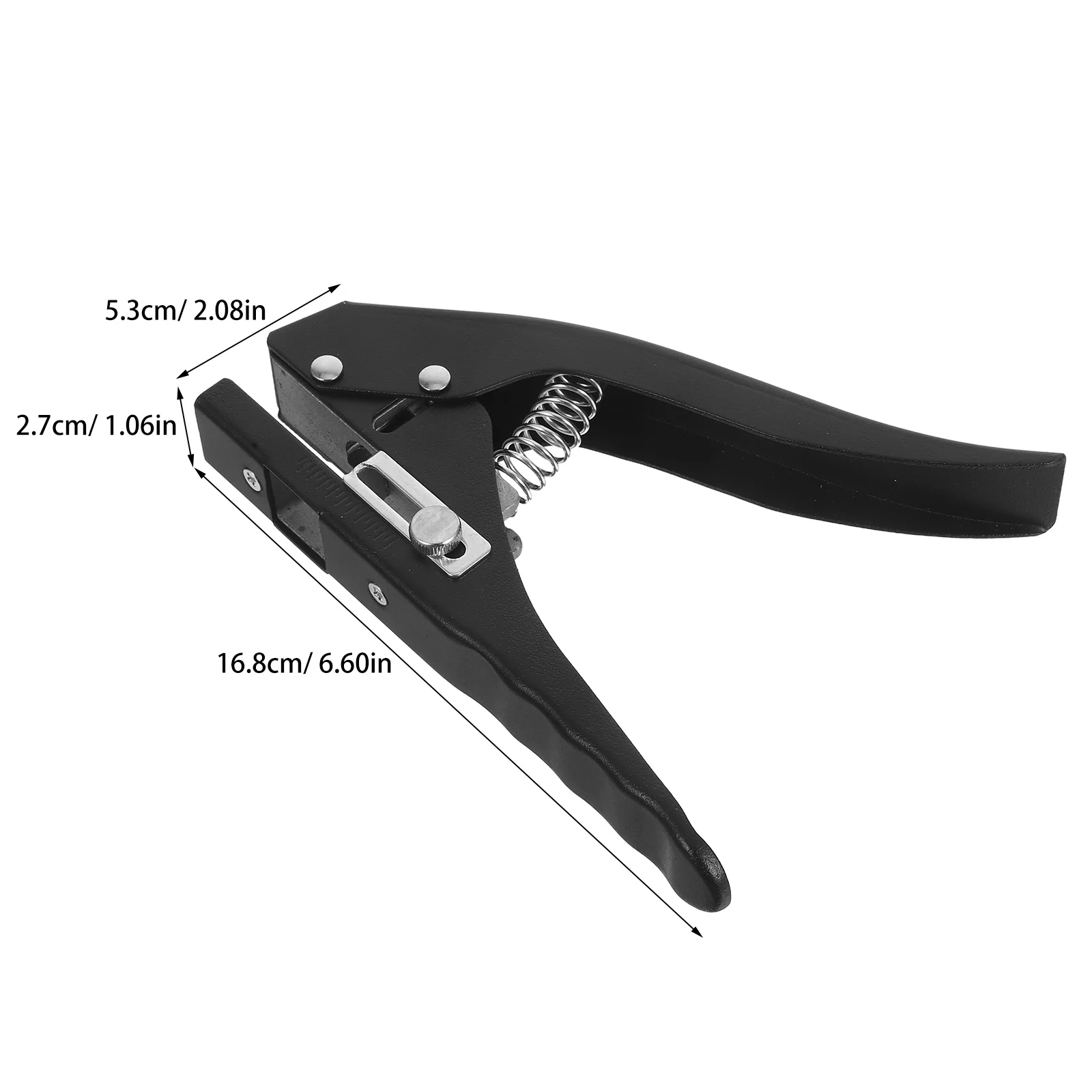 الثقيلة المحمولة المحمولة ثقب واحد لكمة 10 مللي متر للأغطية البلاستيكية ورقة بطاقات كرتون مكتب الحرفية استخدام دليل الناخس