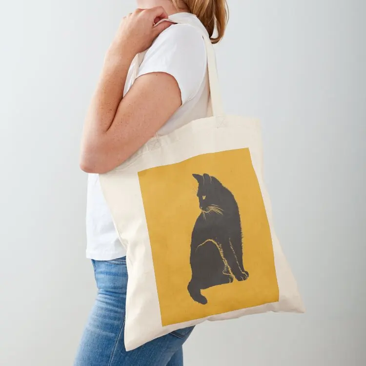 

Black cat pets-cool Tote Bag tote bag women Women's bag Women's shopper hand