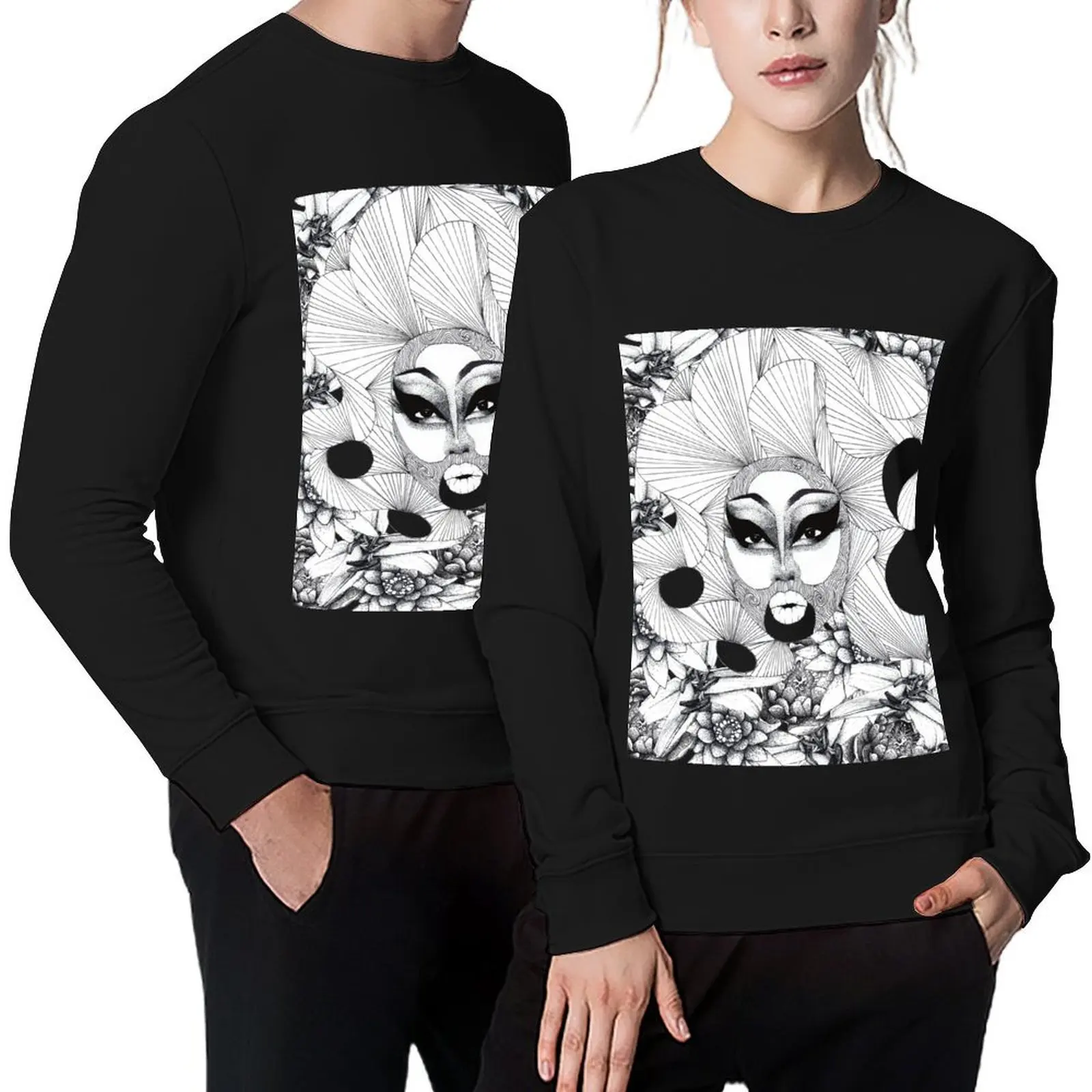 Colorful, Gay, Drag Race, Drag Queen Pullover aesthetic clothing men's clothing winter clothes sweatshirts men