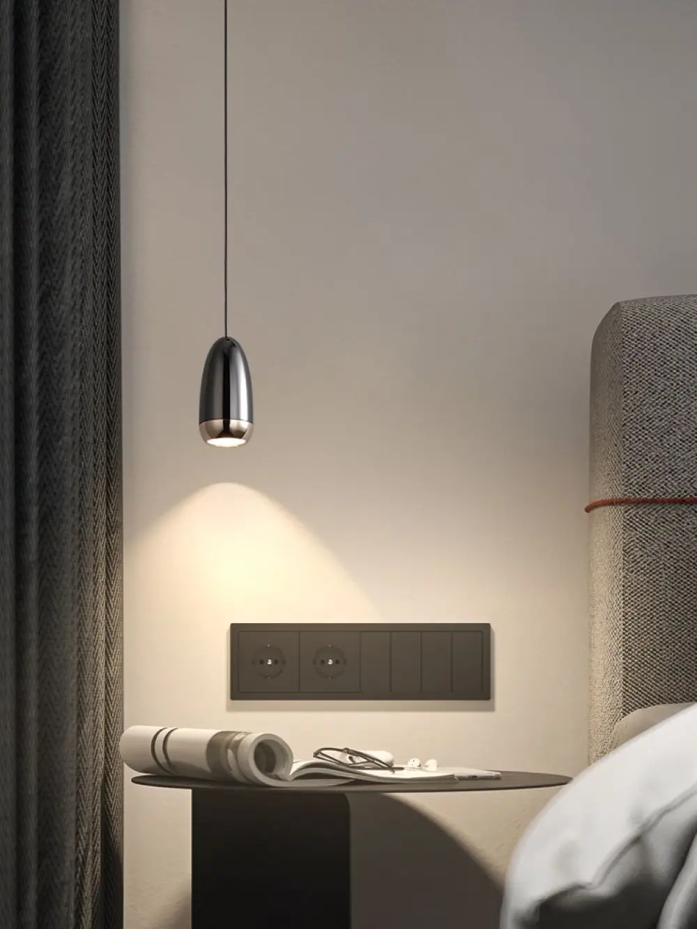 Modern Young Style Energy-Saving Chandelier Ceiling Lamp for Bedroom Study Restaurant Aisle Home
