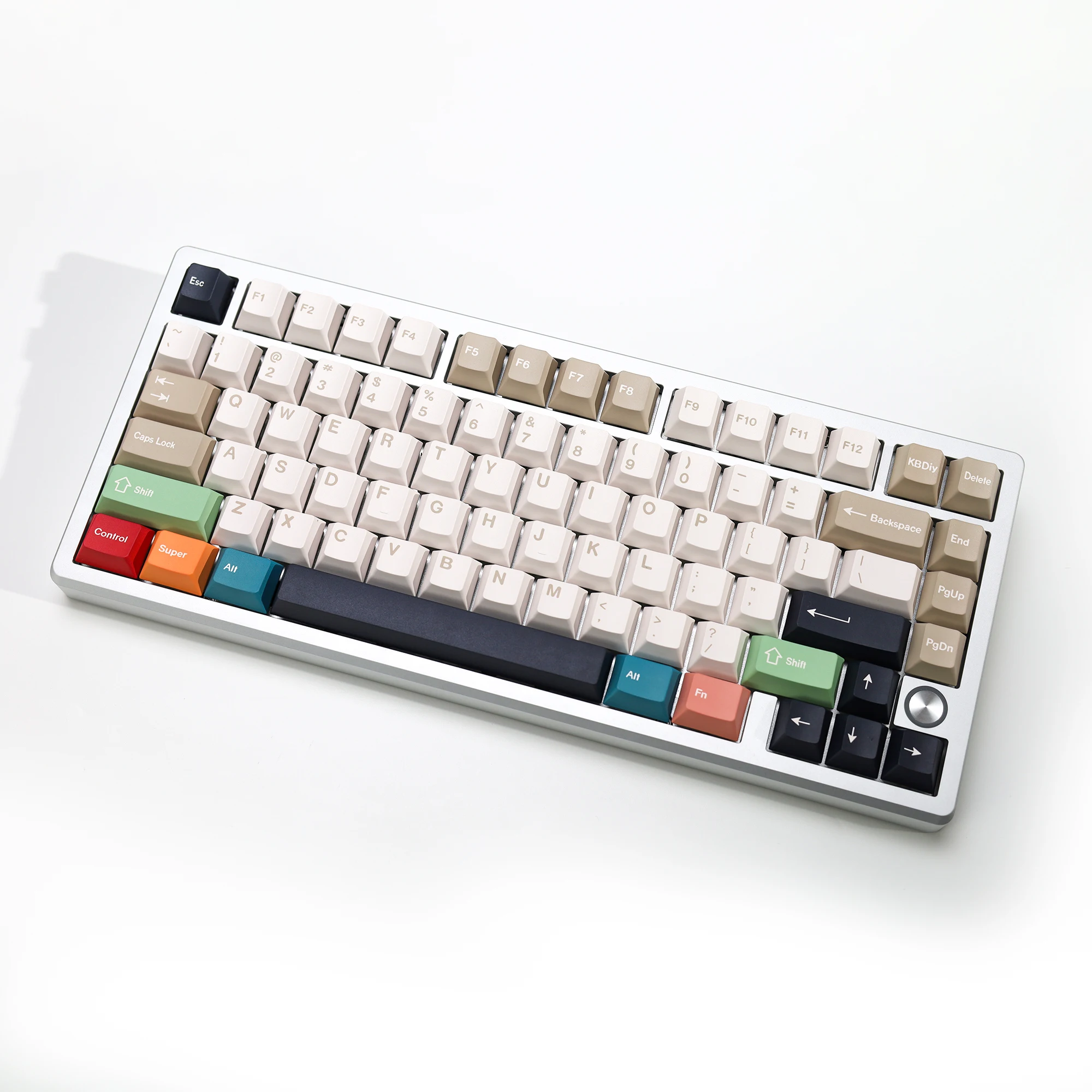 KBDiy GMK Foundation Keycaps PBT 143 Keys/Set Retro Alice ISO Cherry Profile KeyCap For MX Switch 60 Mechanical Keyboard Gaming #4