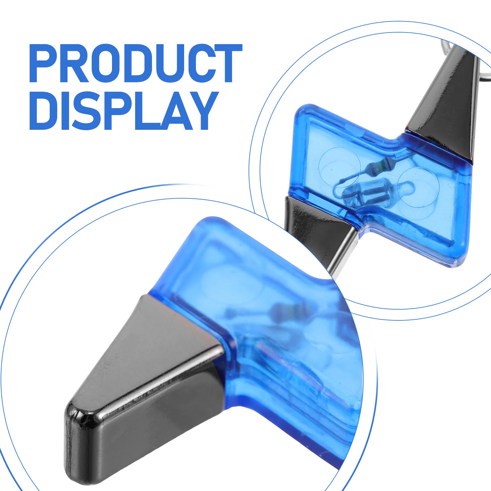 3 قطعة سلاسل المفاتيح سيارة مكافحة ساكنة المحمولة مزيل الكهرباء الساكنة جسم الإنسان مفرغ Esd مفتاح حامل الملحقات