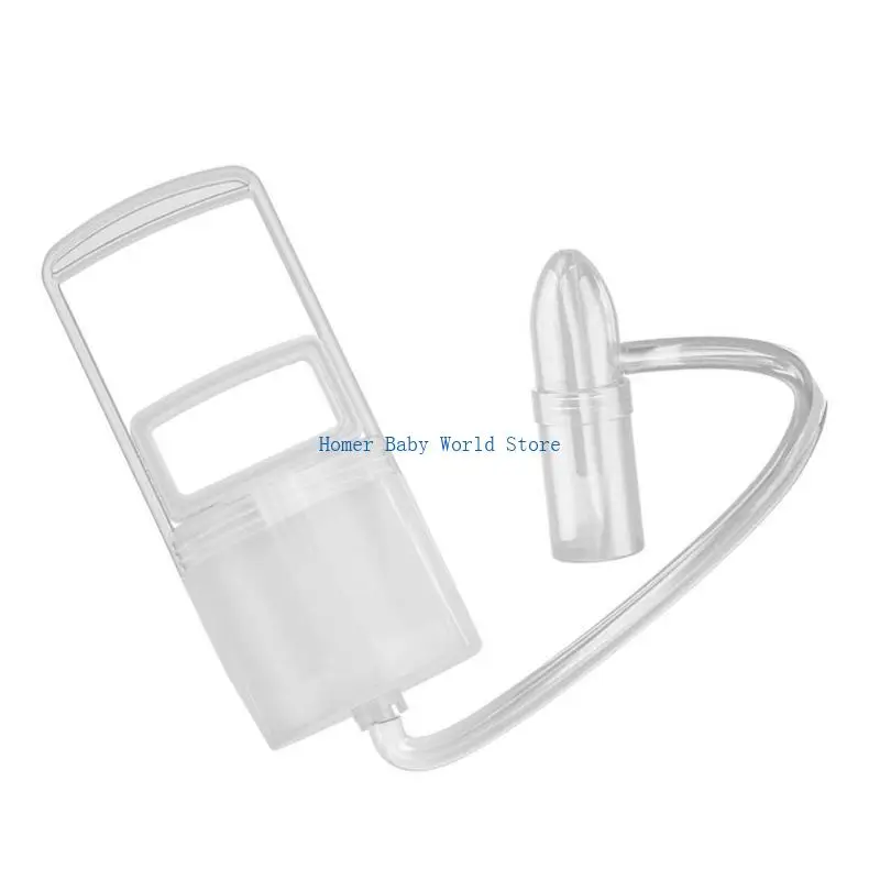 

B2QD Effective Baby Nose Aspirator Hand-pulled Nose Cleaning Promotes Clear Breathing