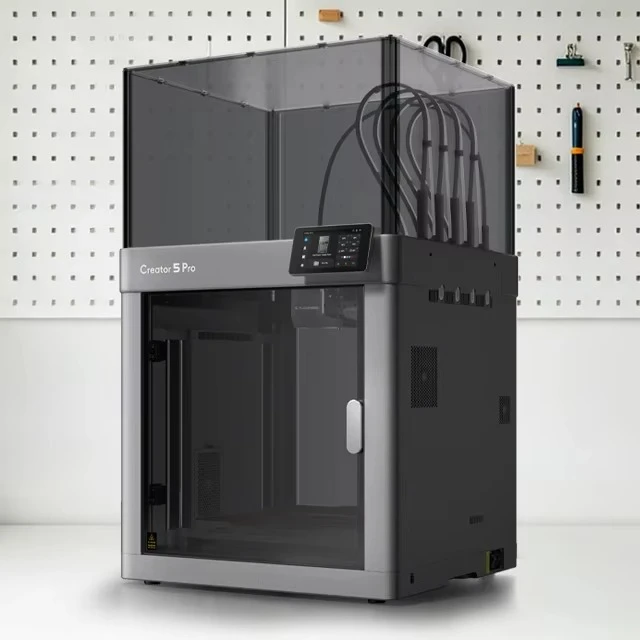 2026 New 3D printer for Creator 5 Pro 4 nozzle, printing size is 256 * 256 * 256mm