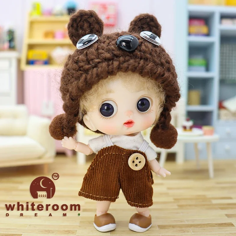 10 см мини-куклы BJD для девочек, милая сумка, ключ, подвеска, аксессуары, тело, кукла Bjd, одежда, игрушки для детей, детский праздничный подарок — фото товара