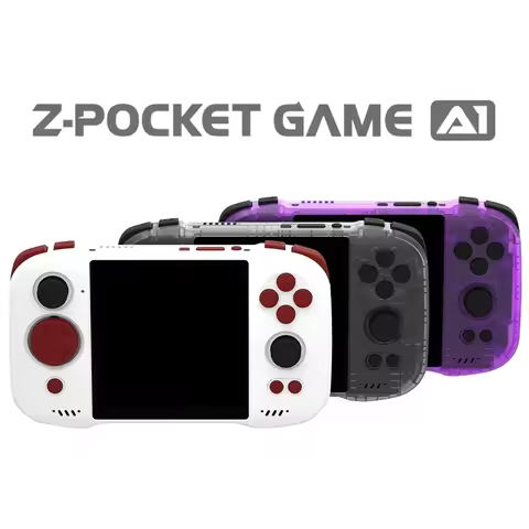 ZPG A1 Unicorn Portable Game Console Android13 Retro Game Console Compatible with PS2 4 Inch Touch Screen 4500mAh 6+128GB