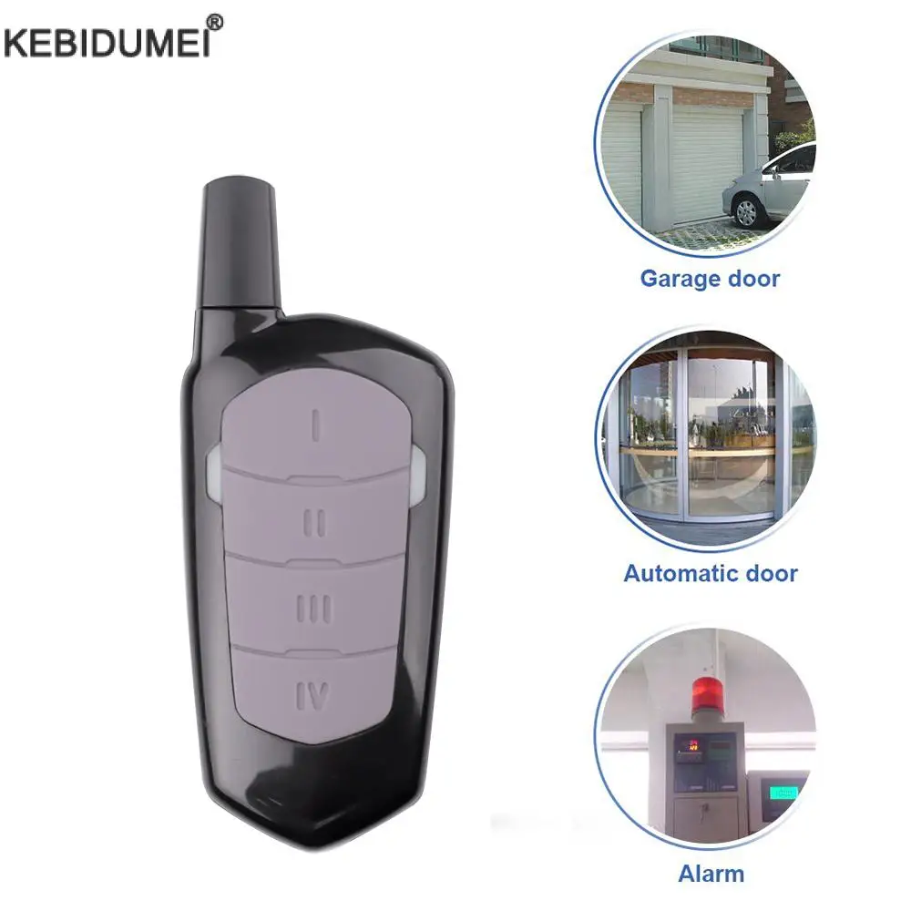 Garage Remote Control Duplicator 433mhz Gate Door Commands Opener 433.92mhz Electric Cloning Code Car Key