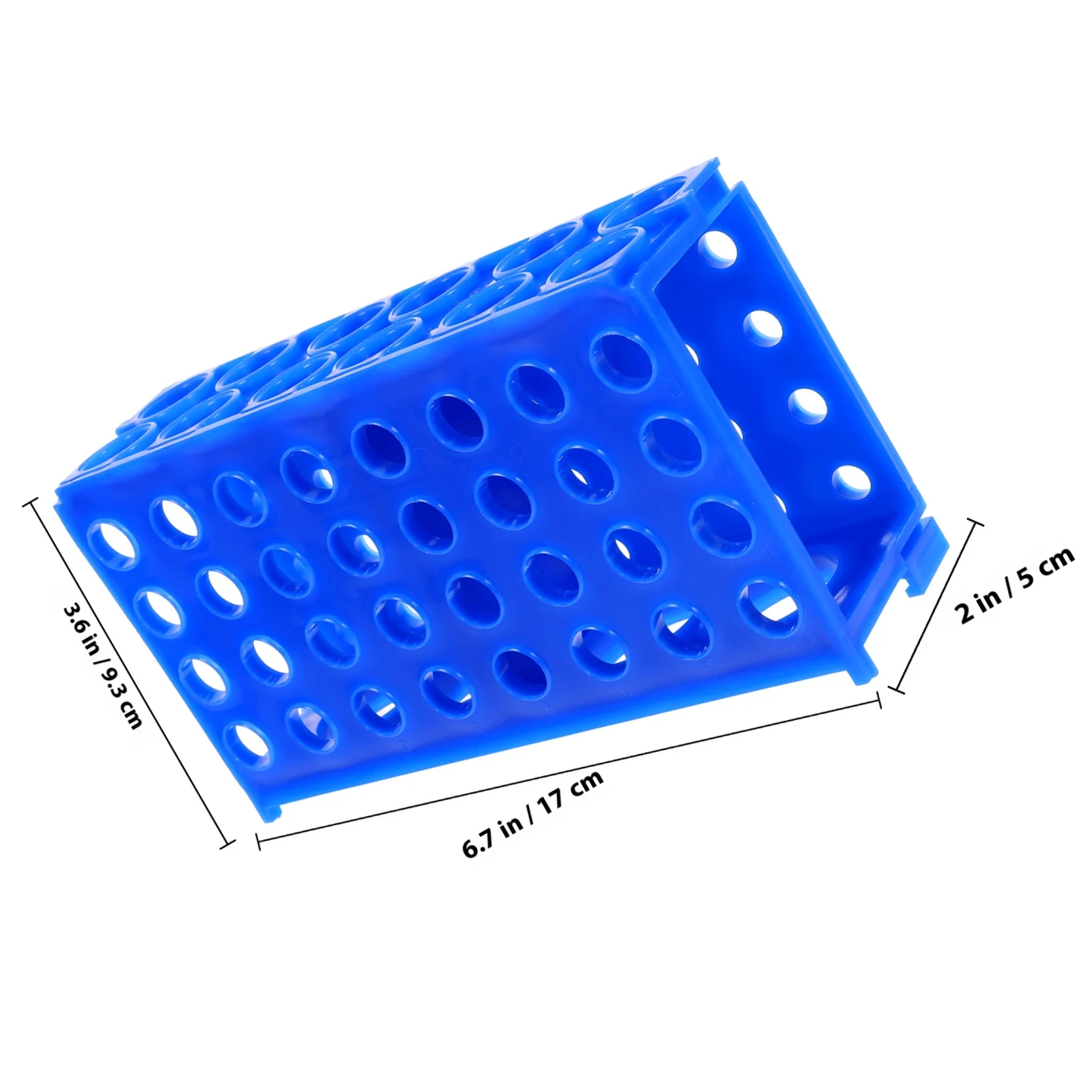 다목적 4면 튜브 랙 실험실 보관 ganizer 샘플링 튜브 홀더 테스트 튜브 디스플레이 프레임 재사용 가능