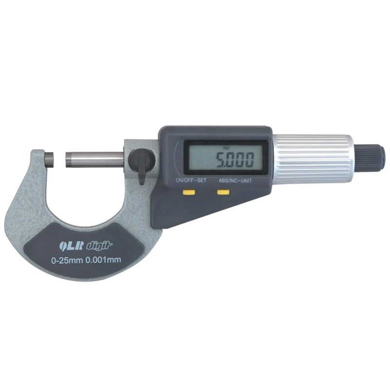 Electronic Outside Micrometers 0-25mm 25-50 50-75mm 75-100*0.001 Double Function Keys digital caliper