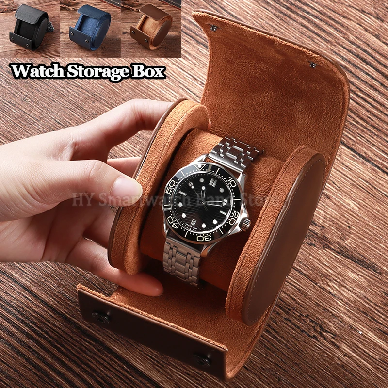 1/2/3Set Slot Watch Storage Watch Roll Travel Case Organizer-Secure Storage with Innovative Removable Pillows Solid Dividers Box
