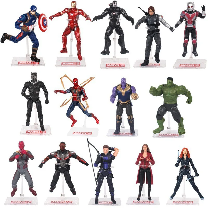 marvel-avengers-venom-spiderman-captain-america-wolverine-hulk-iron-man-groot-thanos-collection-figurine-jouets-chauds-cadeau