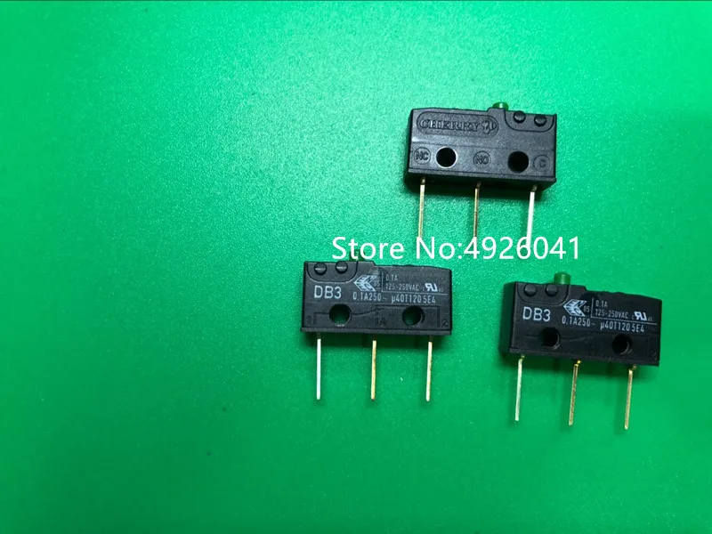 2PCS DB3C CHERRY Cherry DB3 Switch 0.1A Gold Contact Reset Button Import Micro-motion DB3C-DGAT