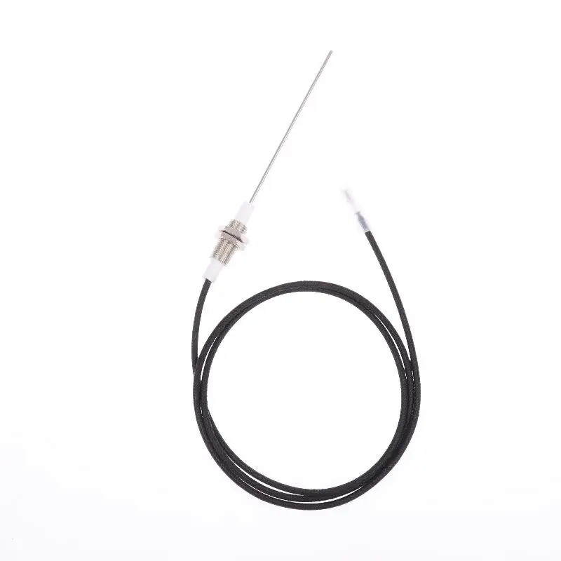 1/5PCS 60/90cm Ceramic Electrode Ignition For Gas Fireplace With Two Fixing Nut M10 Spark Ignition Flame Sensor