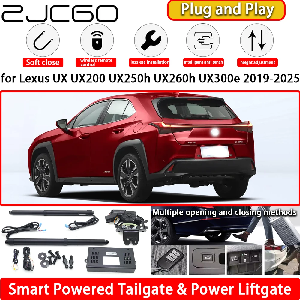 

for Lexus UX UX200 UX250h UX260h UX300e 2019-2025 Automatic Electric Powered Tailgate Power Liftgate Tail Gate Lift Kit System
