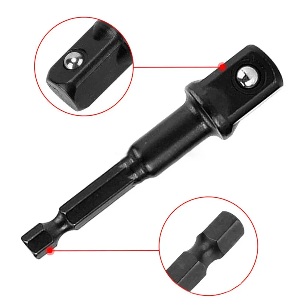 Functional High Quality Home Socket Adapter Hex Shank Handle Electric Screwdriver Stainless Steel Super Strong