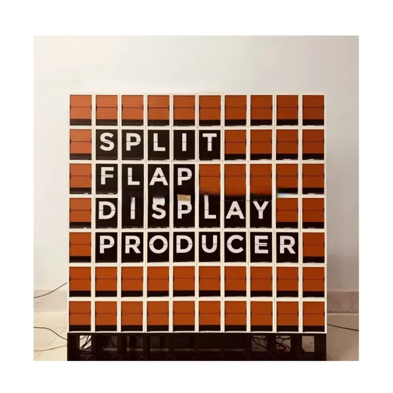 Controle de software Controle remoto sem fio Exibição flip personalizada Display flip dividido