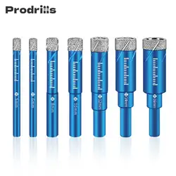 1Pcs Durable Diamond Coated Core Drill Bit Dry Drilling for Glass Marble Granite Quartz Porcelain Ceramics 6 8 10 12 14 16 mm
