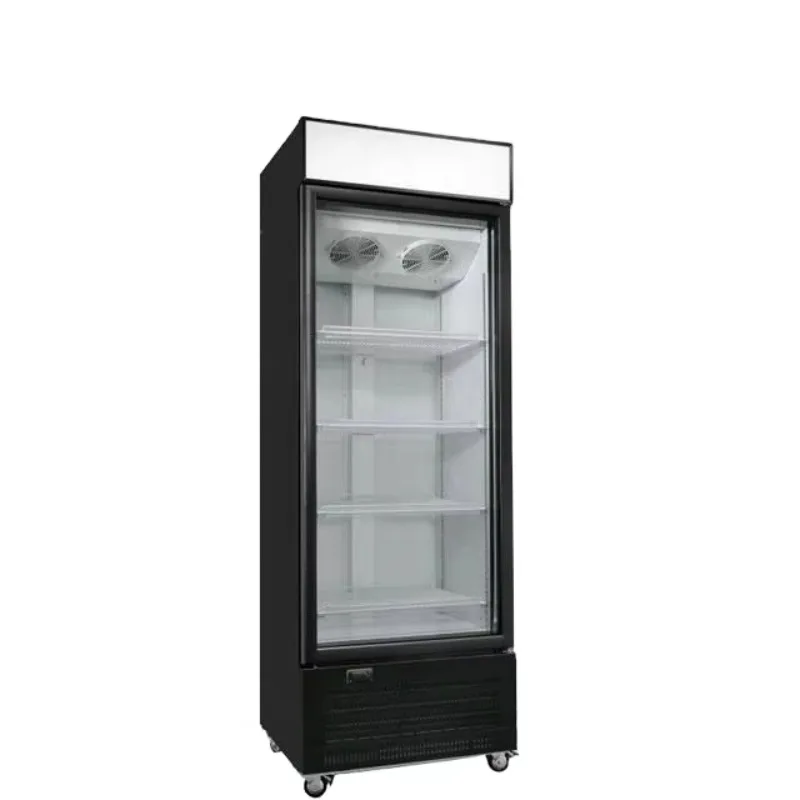 

Single Double Triple Glass Door Vertical Display Freezer Commercial Refrigerator
