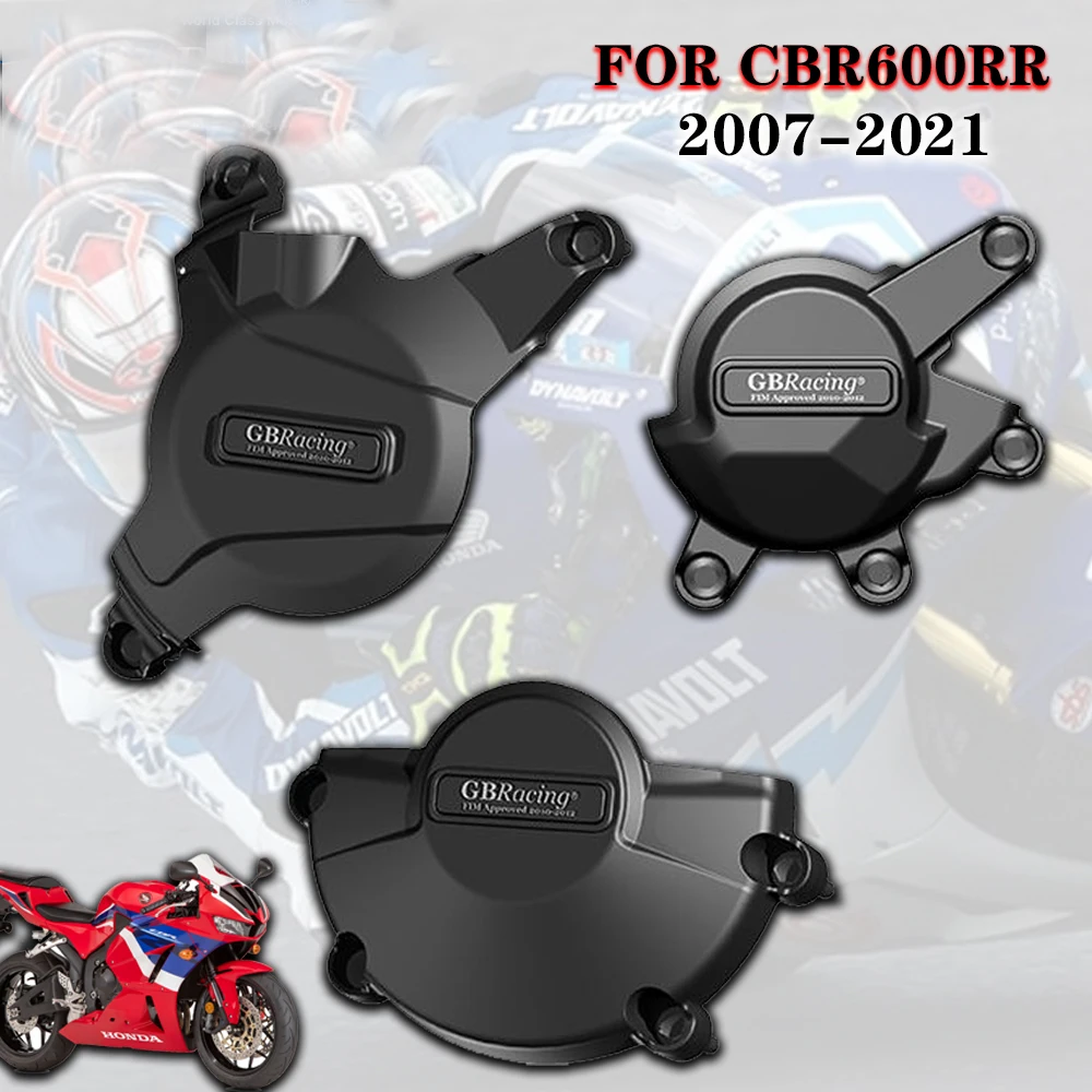 

Motorcycles Engine Cover Protection Case GB Racing For HONDA F5 CBR600RR 2007-2022 Engine Covers Protectors